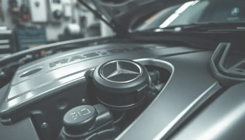 Mercedes W211 ile oleju do silnika? Sprawdź, by uniknąć problemów