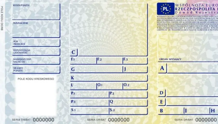 Gdzie jest nr silnika w dowodzie rejestracyjnym? Sprawdź, co musisz wiedzieć
