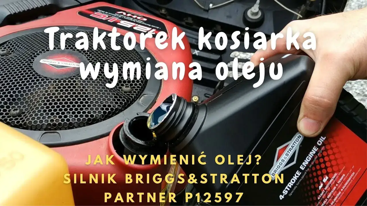 Zdjęcie Ile oleju do silnika Briggs&amp;Stratton 12 5HP? Sprawdź, aby uniknąć problemów